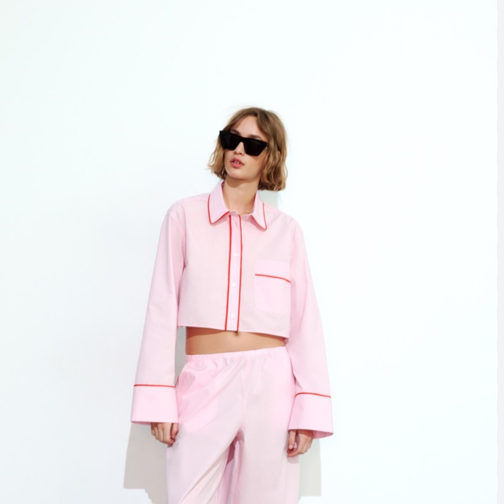 Pink Zara top